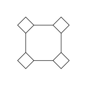 Illustration af oktagon + tozzetto format