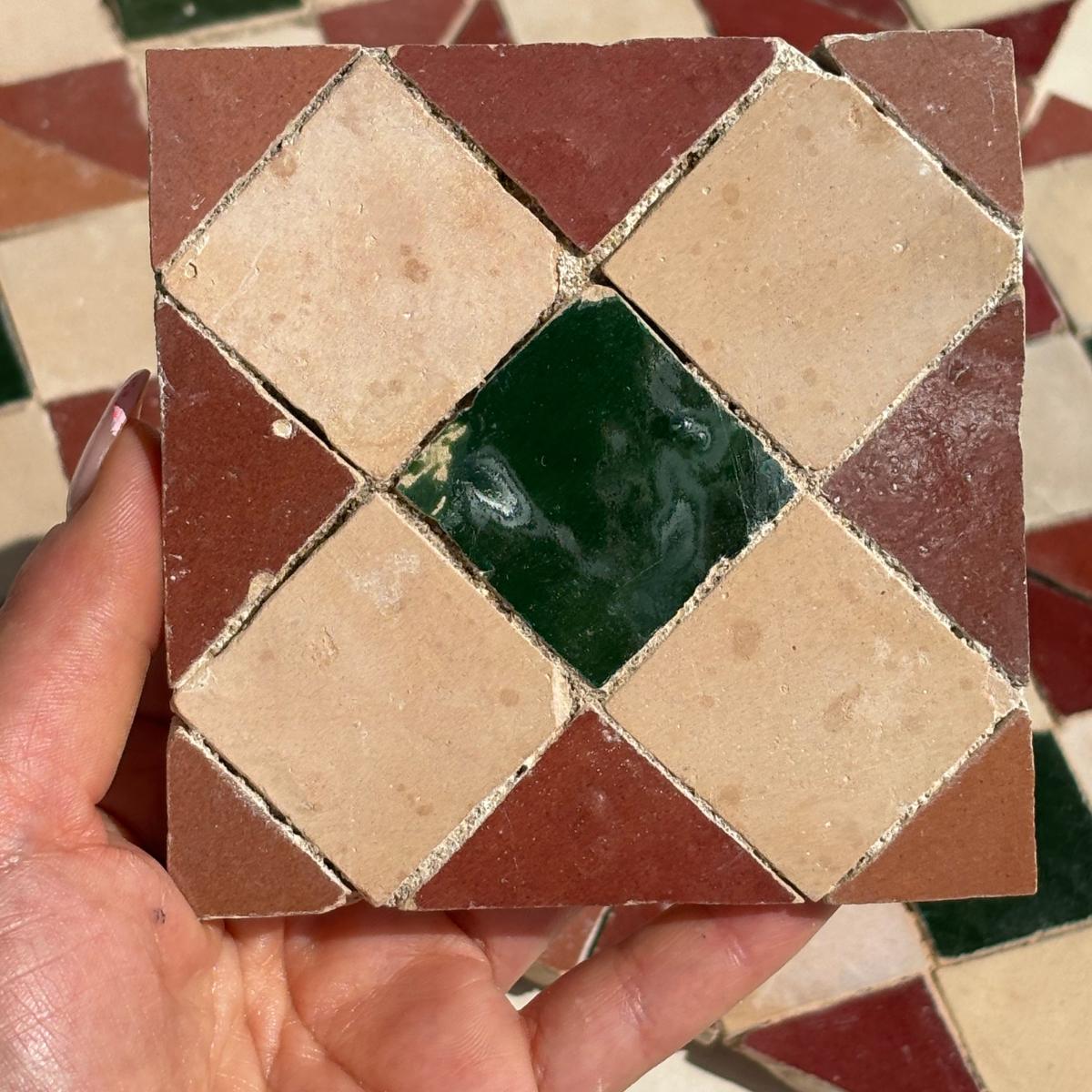 Zellige mosaik