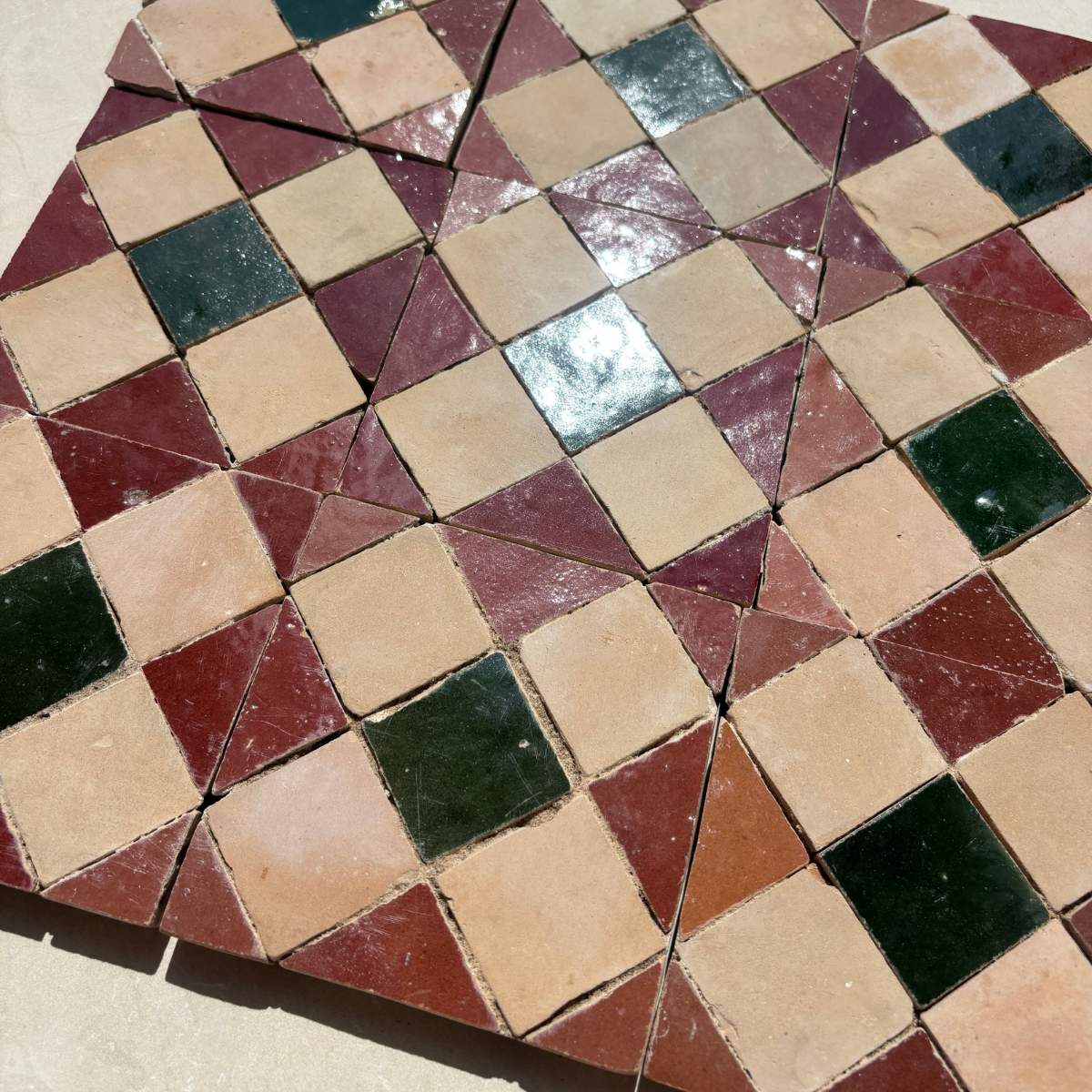 Zellige mosaik
