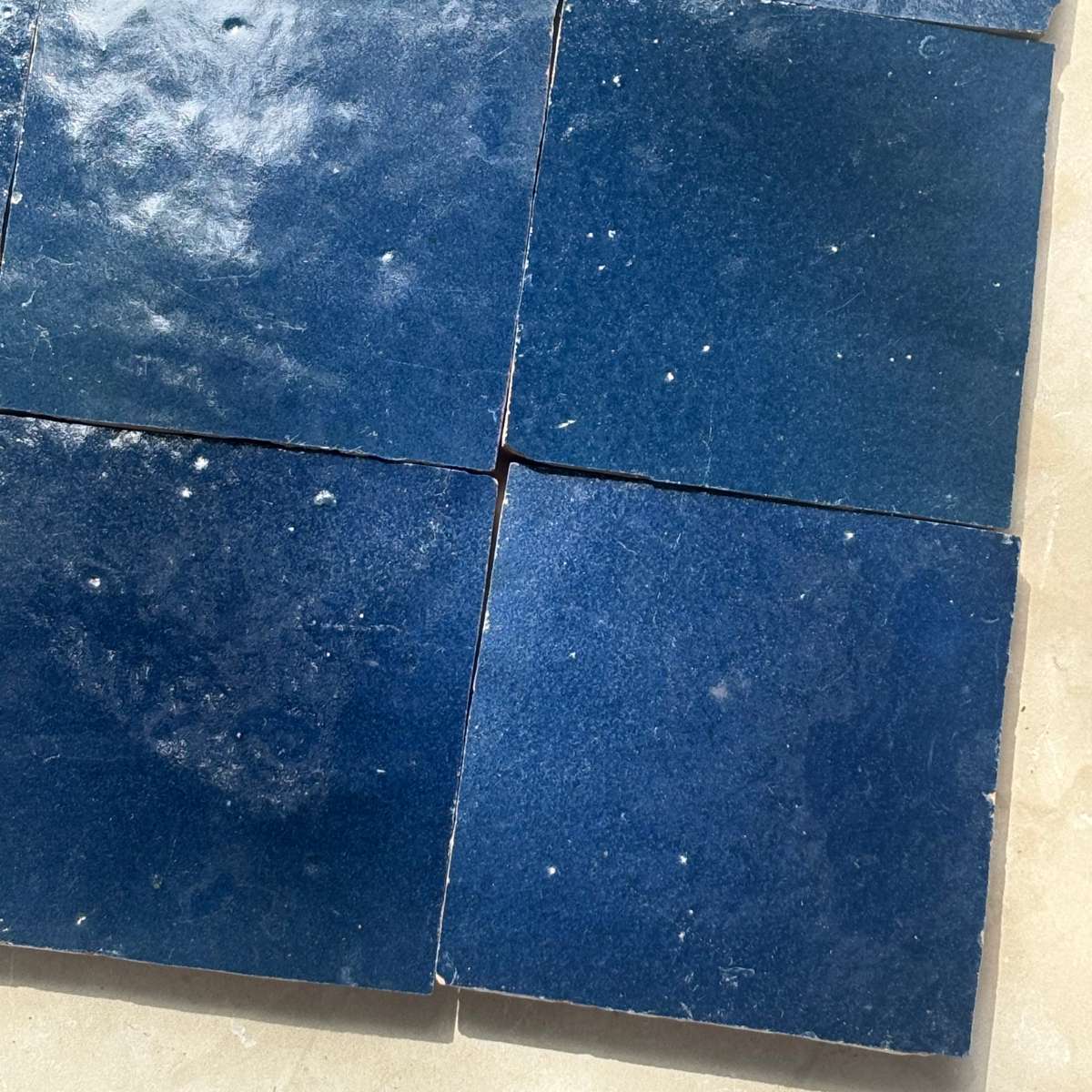Zellige 10x10 cm, Cobalt - Billede 3